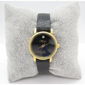 Women's Reliance Croton Diamond Quartz WR Analog 26mm Dial Round Watch (F424)